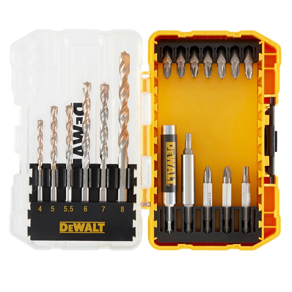 DEWALT 19pc Extreme Masonry Drill Drive Set, DT70712-QZ