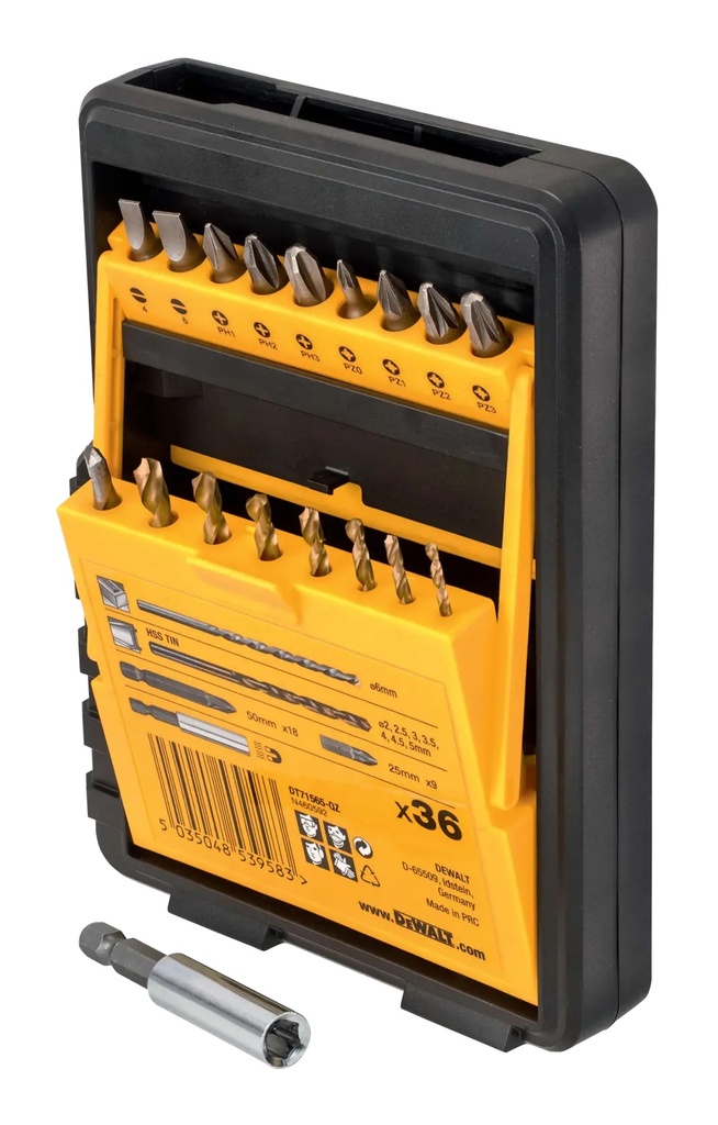 DEWALT 36pc Drill Drive Set Std, DT71565-QZ