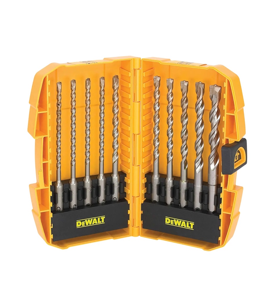 DEWALT EXTREME 2ô SDS Plus Drilling Set, 10 pc, DT7940-QZ