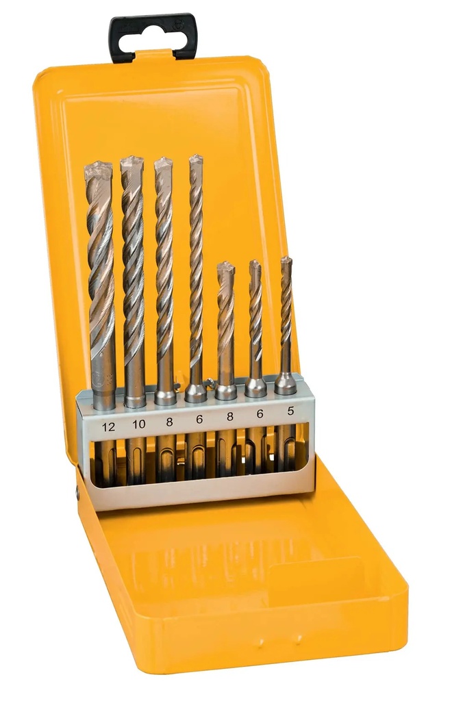 DEWALT EXTREME 2 SDS plus 7 Piece Drilling Set, DT9701-QZ