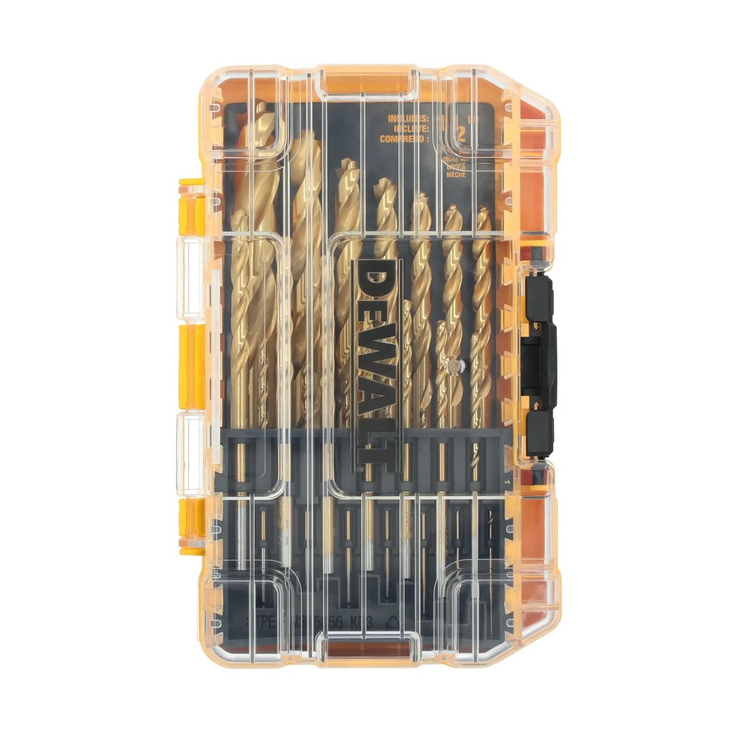 DEWALT 21 Pc. Pilot PointÆ Titanium Nitride Coating Drill Bit Set