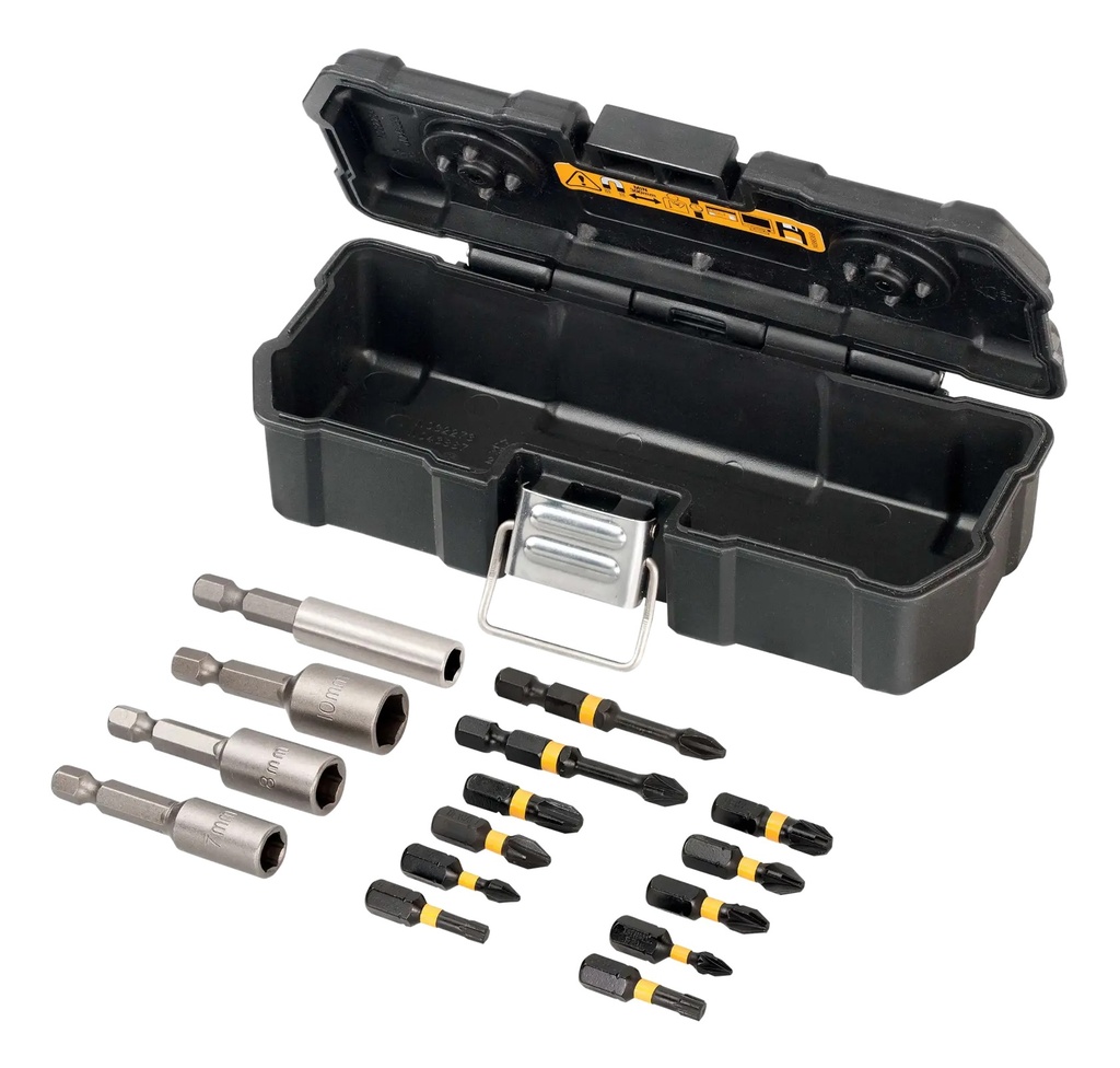 DEWALT Set de 15 piese in cutie magnetica, DT7919T-QZ