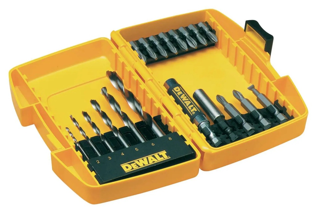 DEWALT SCREWDRIVING DRLL BIT SET, 19PC, DT7921-QZ