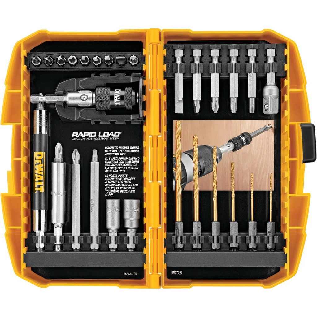 DEWALT Set INCARCARE RAPIDA, 30 buc., DW2520F