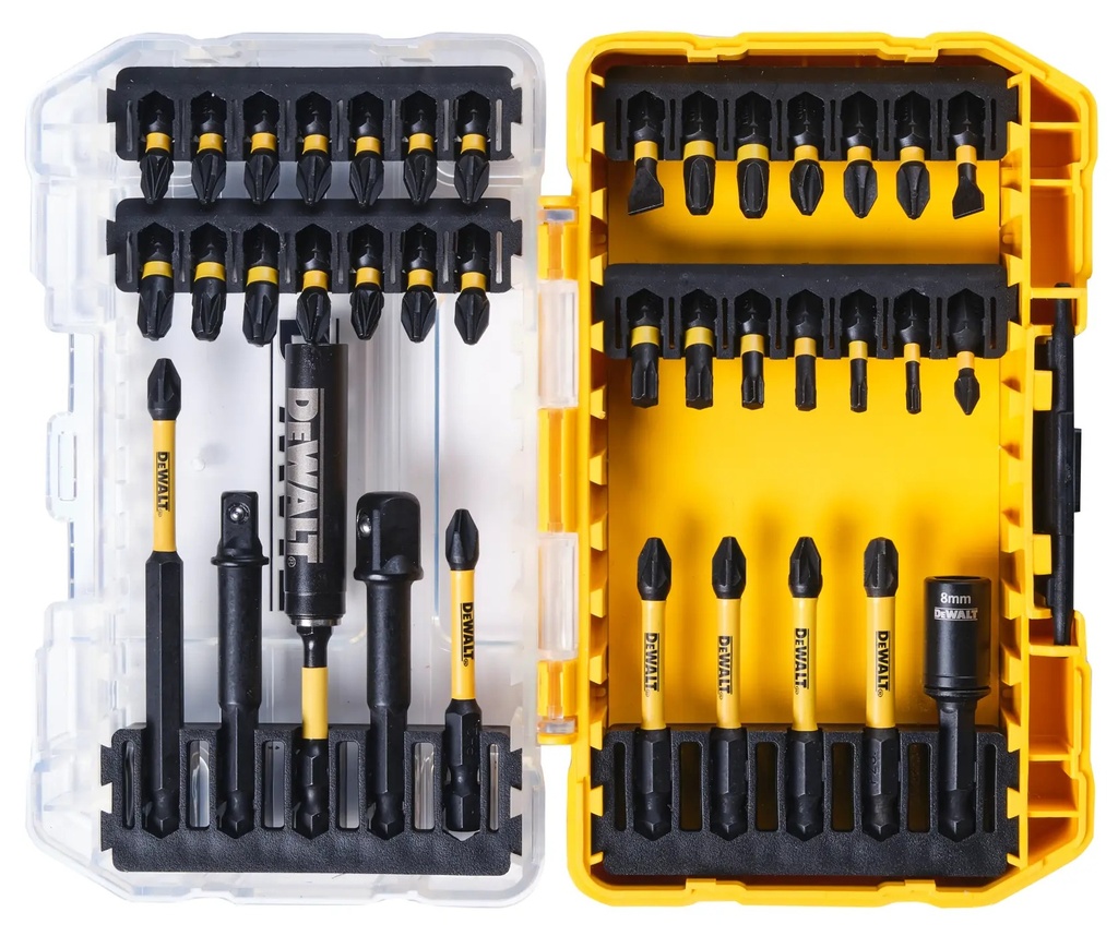 DEWALT 38pc FLEXTORQ Set + Tinted Safety Glasses, DT70740T-QZ