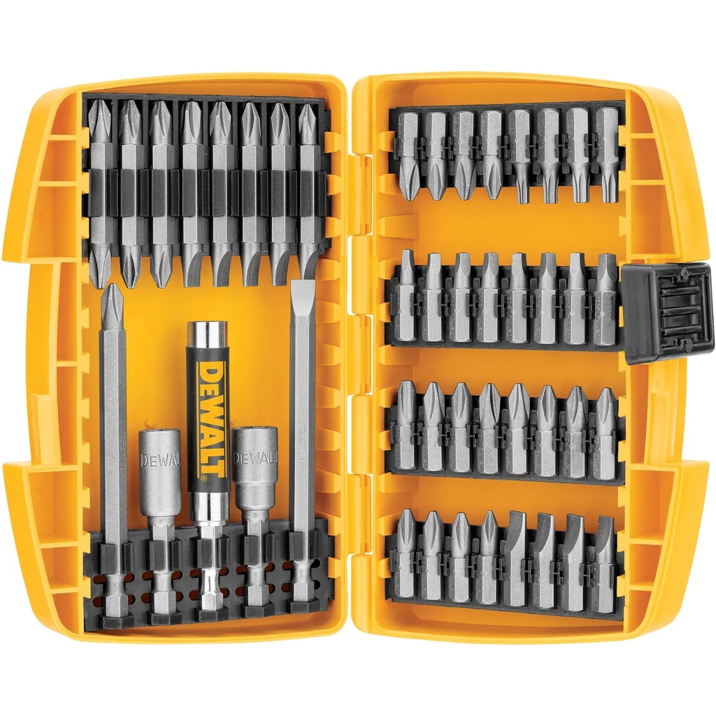 DEWALT Set de biti de surubelnita, 45 de piese, DW2166