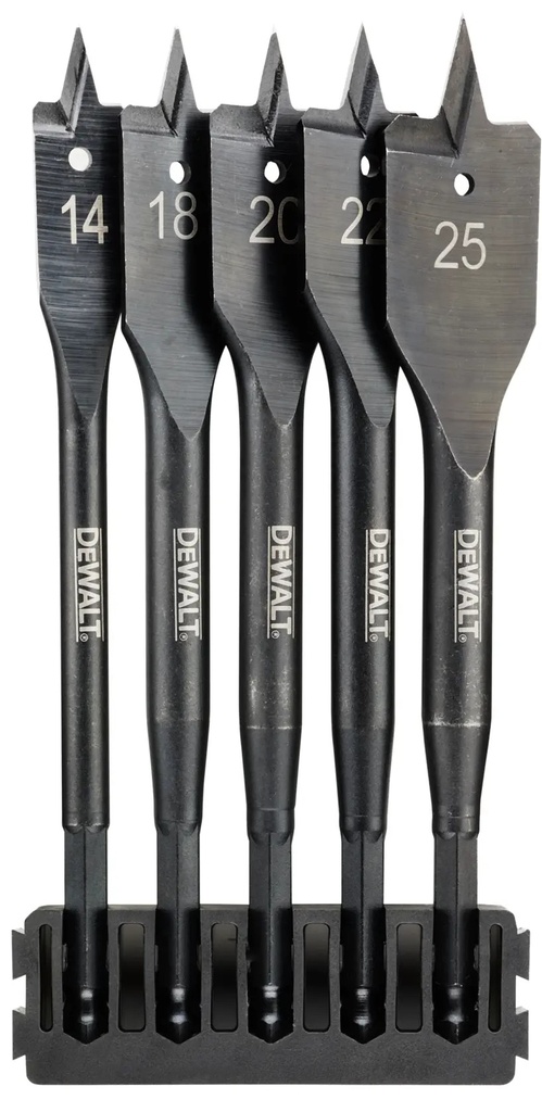 DEWALT EXTREME Bara mixta Flatwood, 5 buc., DT70833-QZ
