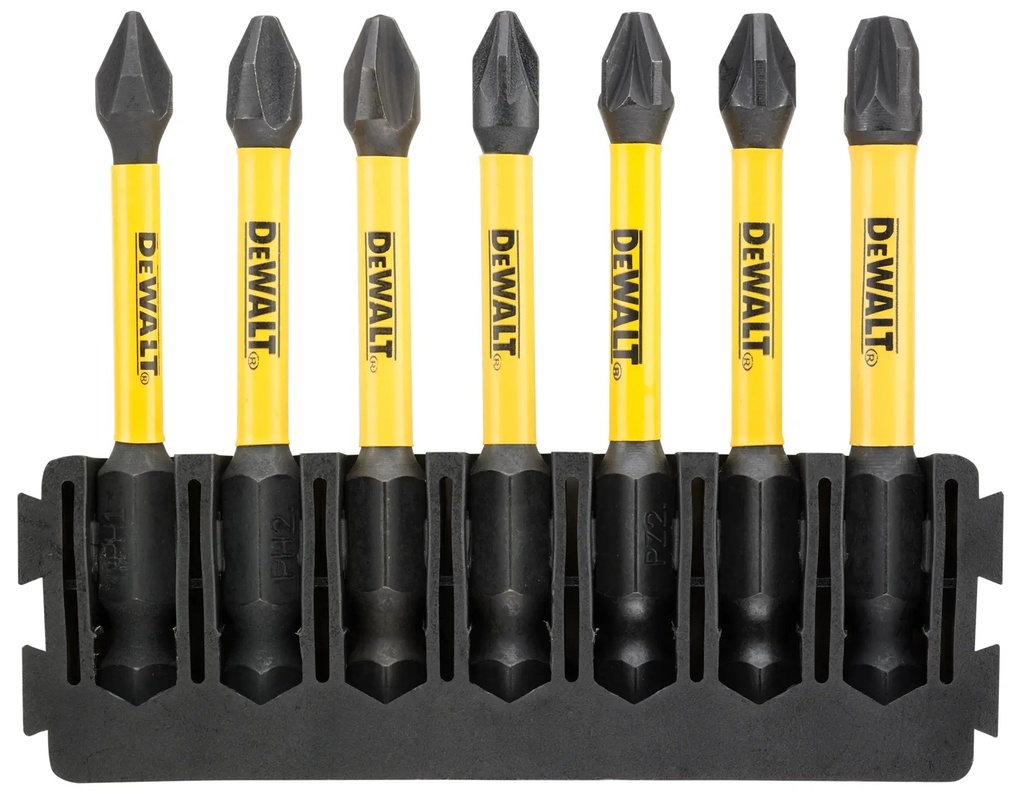 DEWALT PH PZ MIX BAR FLEXTORQ, 7 buc., 57 mm, DT70819-QZ