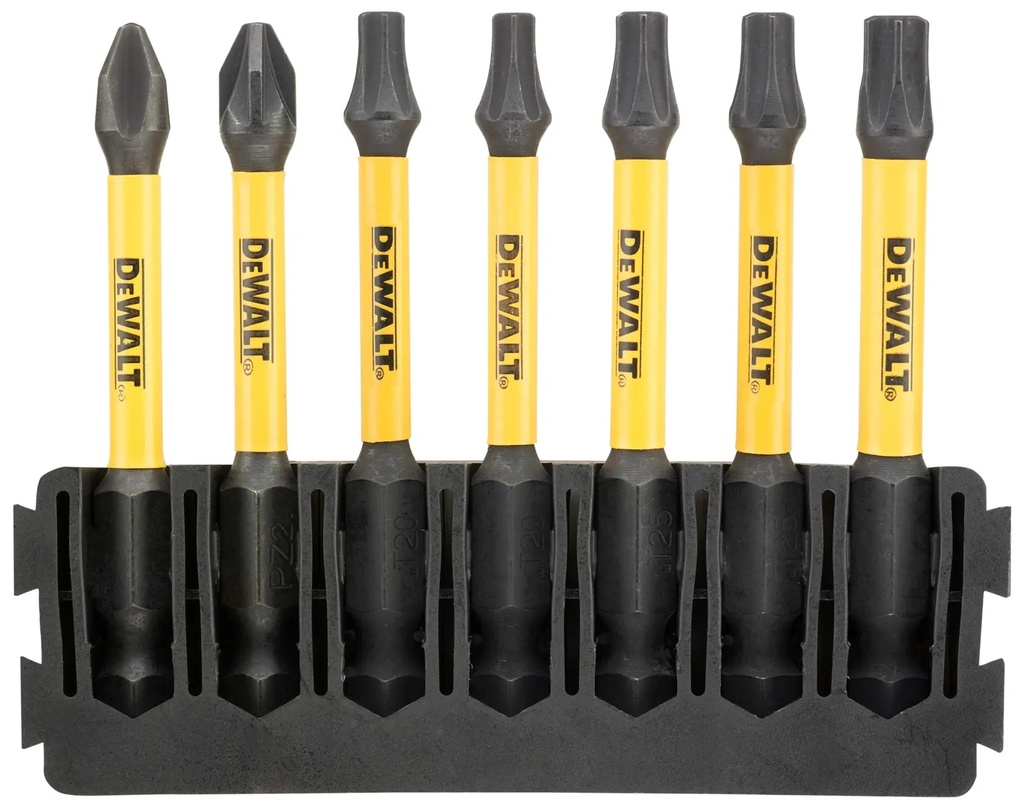 DEWALT PH PZ TX MIX BAR FLEXTORQ, 7 buc., 57 mm, DT70820-QZ