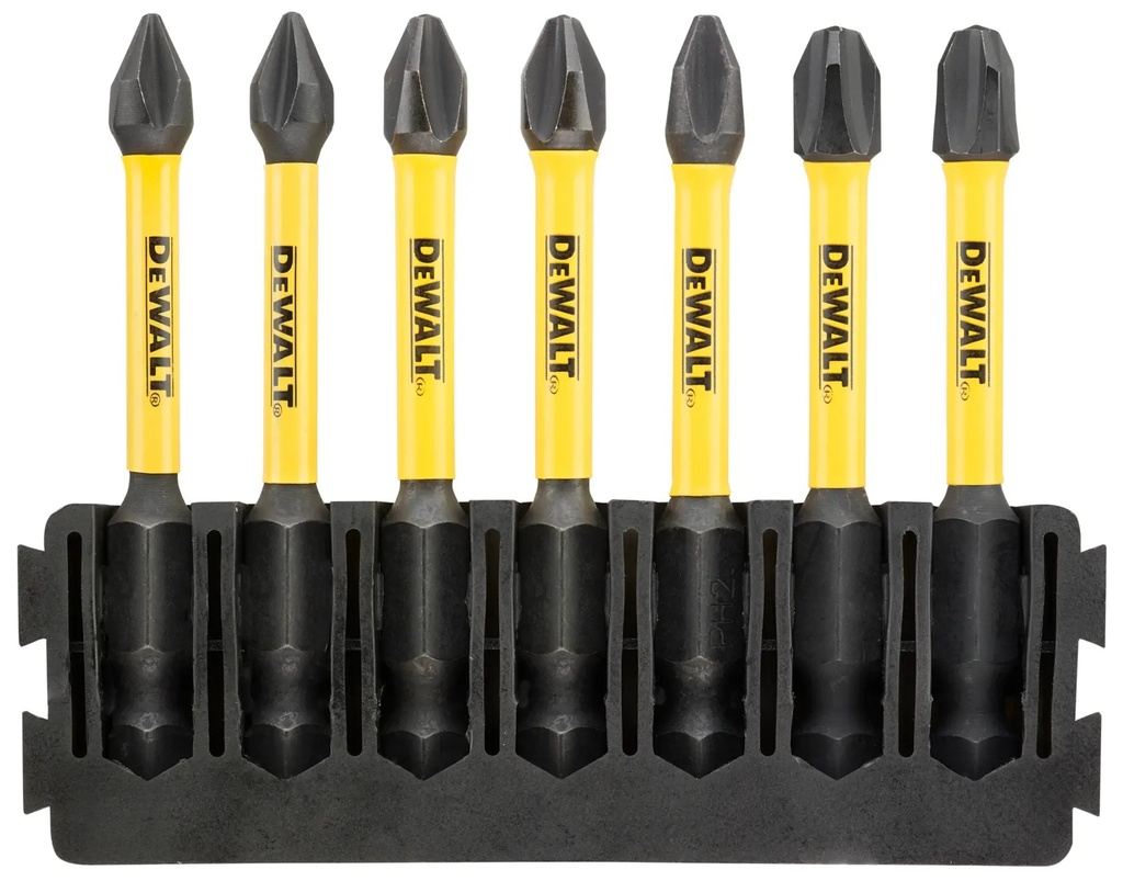 DEWALT BARA MIX PHILLIPS FLEXTORQ, 7 BUCATI, 57 MM, DT70818-QZ