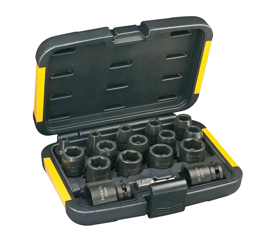 DEWALT Extreme Impact Socket Set -, 17 Piece, DT7506-QZ