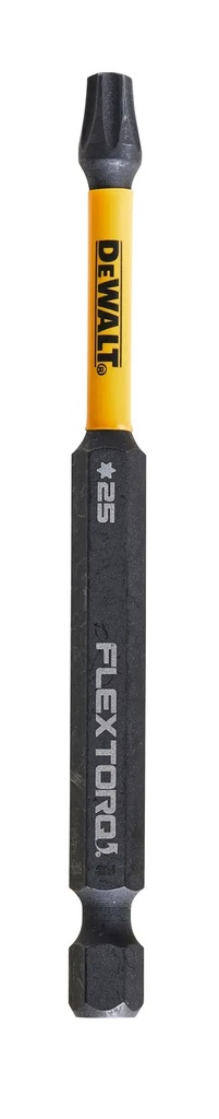 DEWALT EXTREME Torsiune de impact, Include inel magnetic pentru bit, 85 mm, 2 bucati, DT70569T-QZ