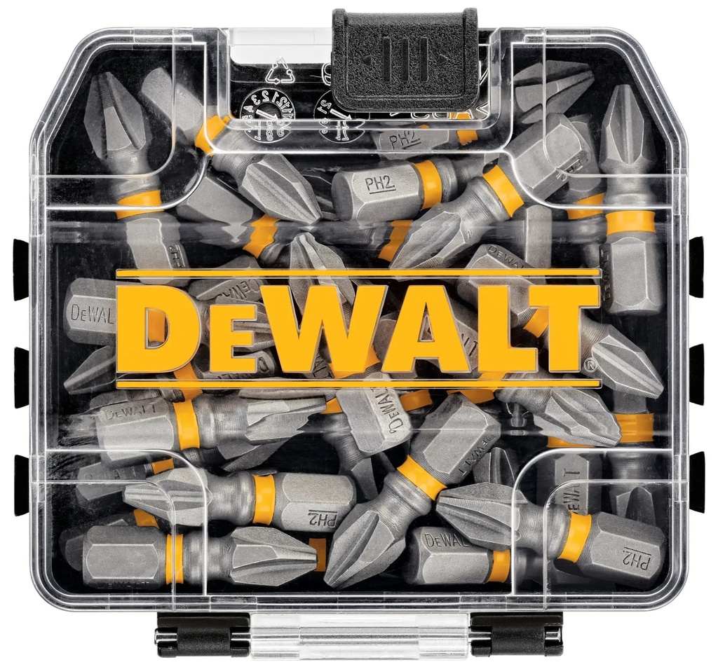 DEWALT Max Impactô 1 in. #2 Phillips Bit Set With ToughCaseÆ, 30 pc., DWA1PH2MI-30