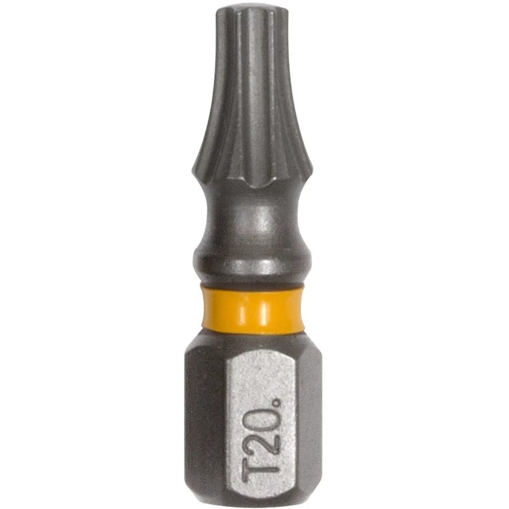 DEWALT MAX IMPACTô TX20 BITURI INSERT CU 5 BUCATI, 25 MM, DWA1TX20MI5