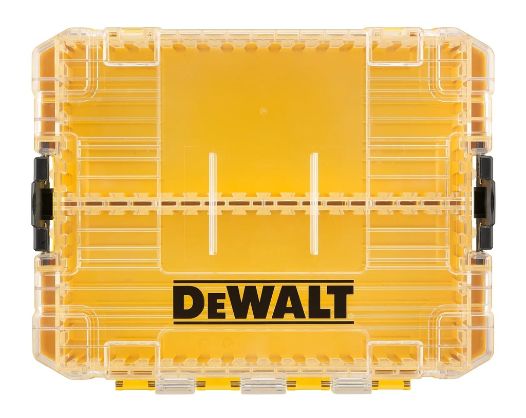 DEWALT Medium Tough Case + Small Bulk Storage Case x2 + Screwdriver Bit Bars, Empty, Empty, Empty, DT70803-QZ