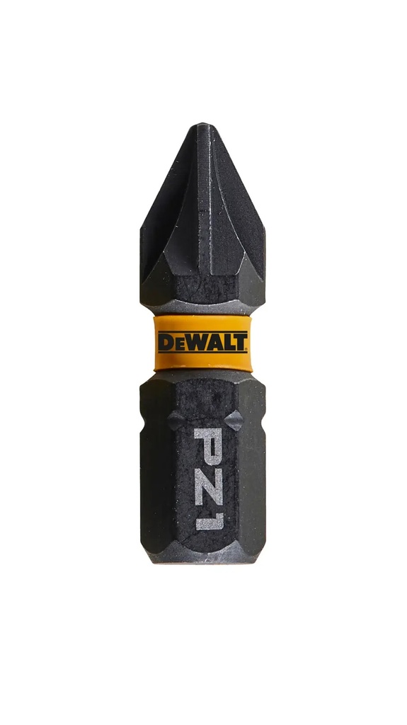 DEWALT PZ1 FLRQ Screwdriver Bit, 25mm, 5 Pcs, DT7386T-QZ