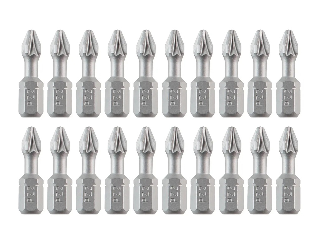 DEWALT PZ2 Screwdriver Bit, 25mm, 20 Pcs, DT7218-QZ