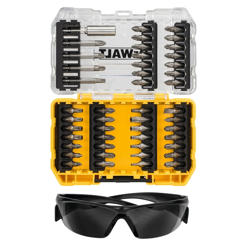 DEWALT Screwdriving Set & Safety Glasses, 47 pc, DT70703-QZ
