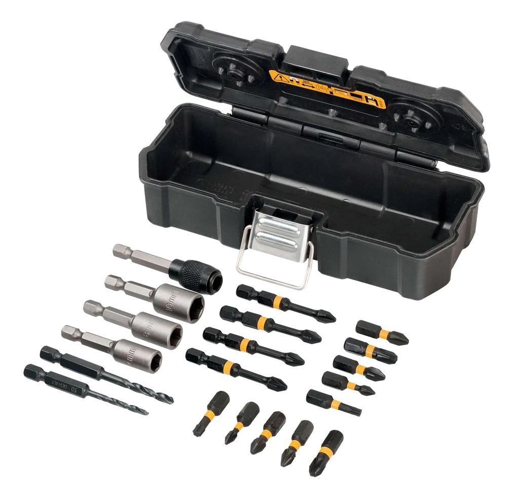 DEWALT Screwdriving Set In Magnetic Case, 20 Pcs, DT7965T-QZ