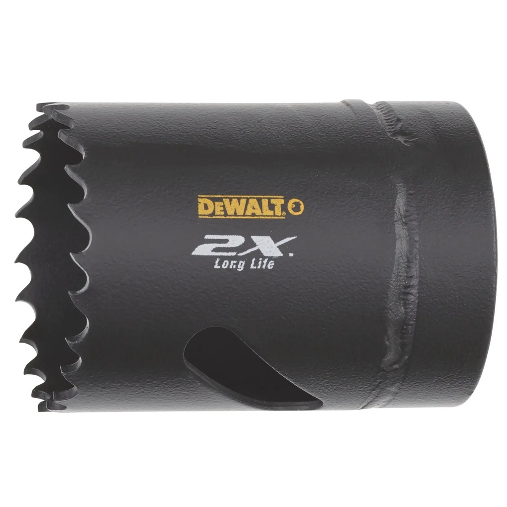 DEWALT EXTREME Hole Saw With Quick Change Attachment, HSS Bi-Metal, 44mm, DT82517-QZ