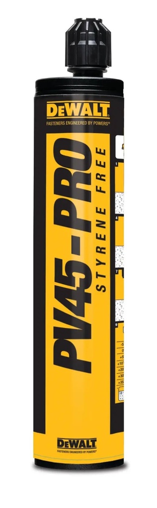 DEWALT Pv45-PRO - Cartus de 300 ml, 1 pachet, DFC1320000