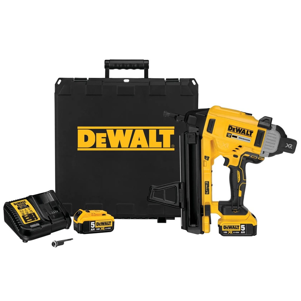 DEWALT 18V XR® Brushless Concrete Nailer - 2 X 5Ah, DCN890P2-GB