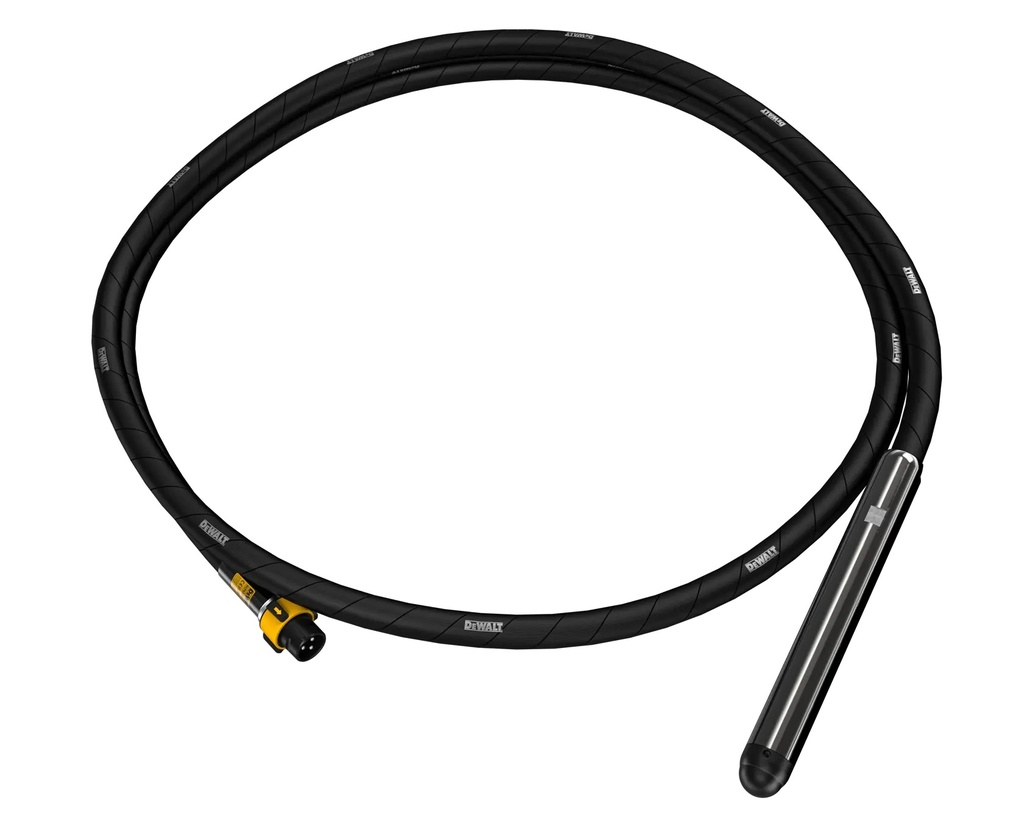 DEWALT PowersHIFT Vibrator™ Cap de furtun de inalta frecventa, 50 mm, 5 m, DCPS3505-XJ