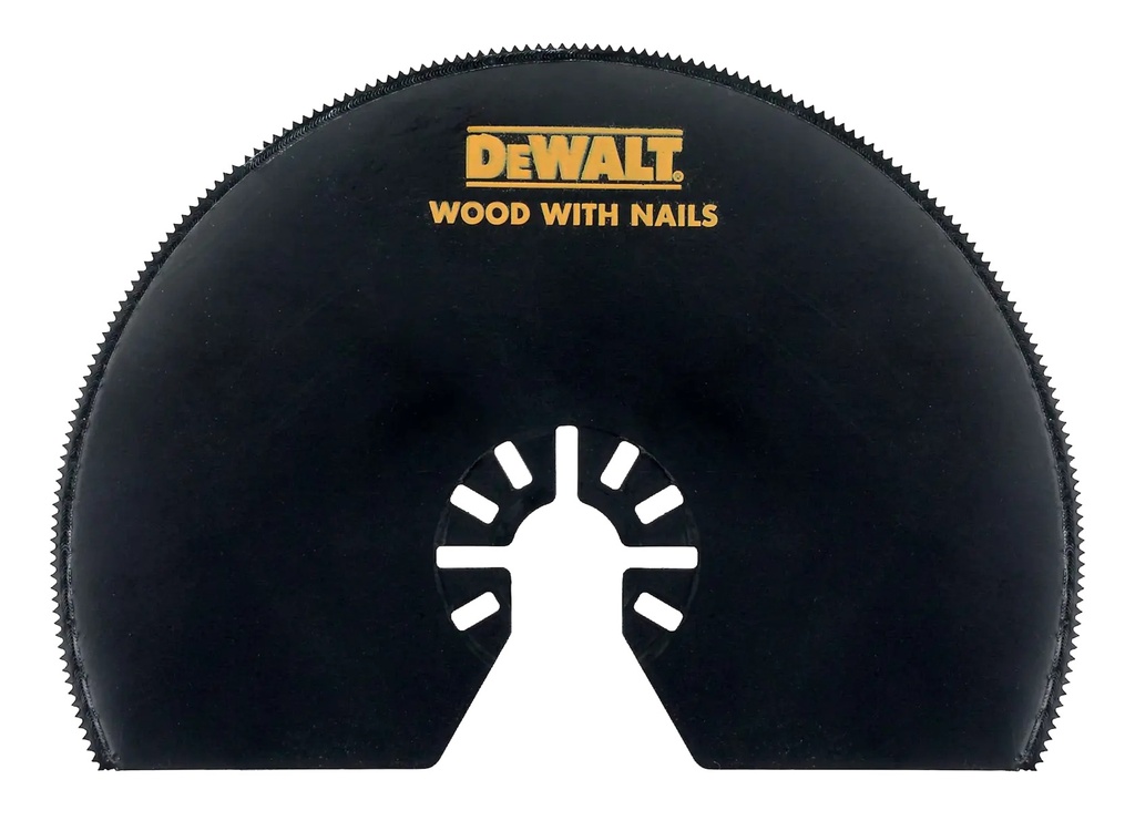 DEWALT Lama de ferastrau oscilatorie semicirculara BI-Metal, 100 mm, DT20708-QZ
