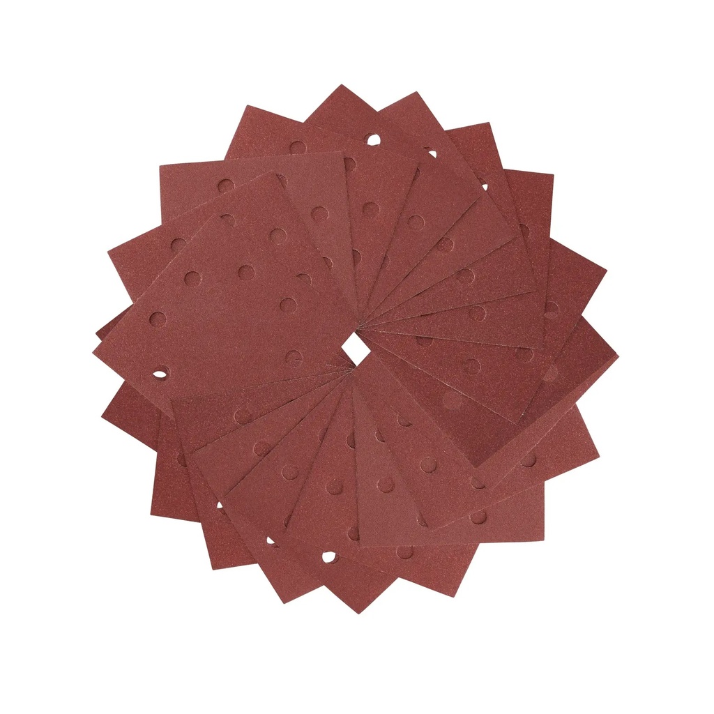 DEWALT 1/4 Sheet Multi Purpose Sandpaper, 115mm x 115mm, 180g, 25 Pack, DT3034-QZ