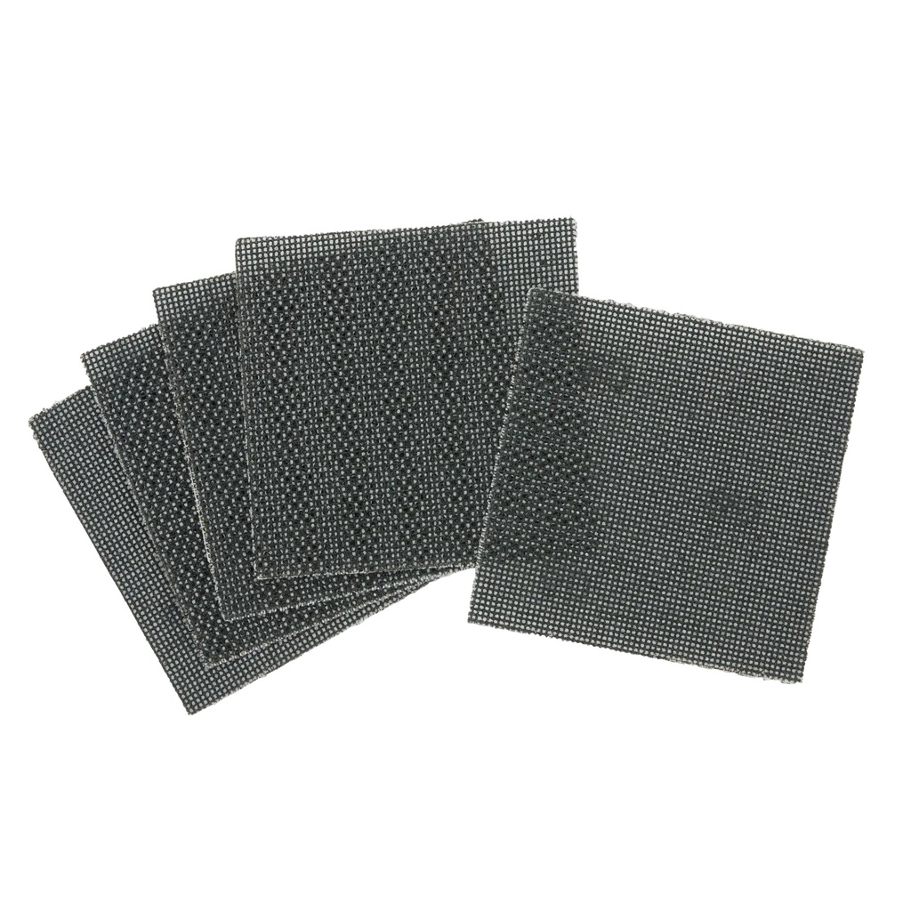 DEWALT Extreme 1/4 Sheet Mesh Sandpaper, 115mm x 115mm, 80g, 5 Pack, DTM3022-QZ