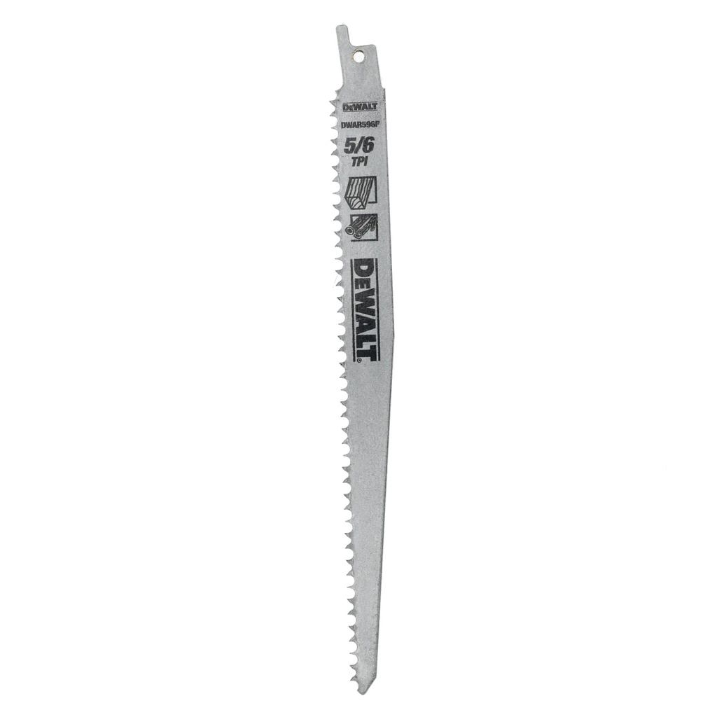 DEWALT Lama alternativa 4/5 TPI (lemn) HCS, 240 mm, pachet de 25, DT2493-QZ