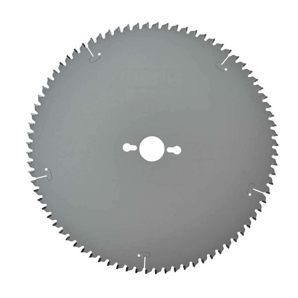 DEWALT Extreme Lama de ferastrau circular pentru atelier, diametru arbore - 30 mm, 305 mm, 80 dinti, DT4283-QZ