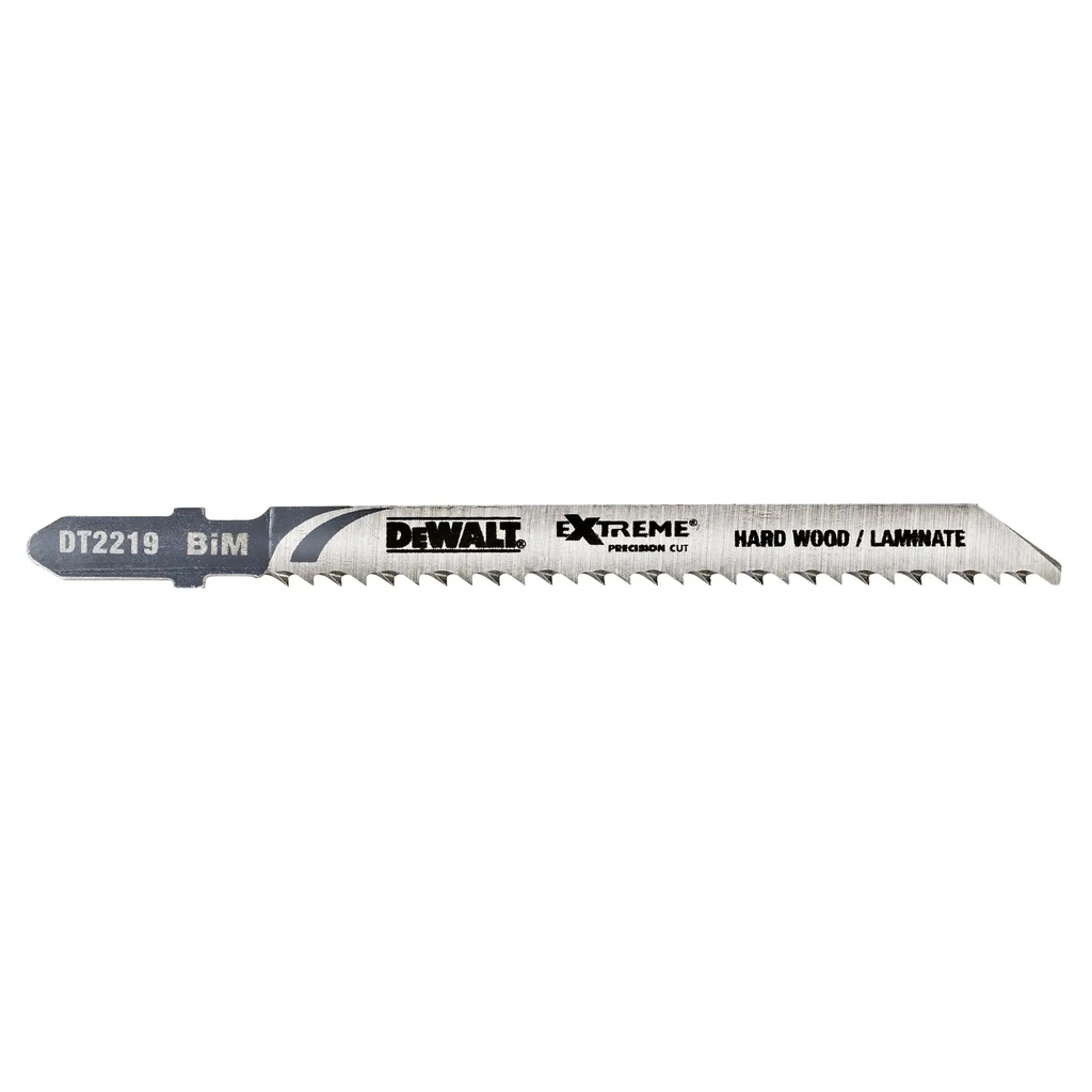 DEWALT Extreme Precision BI-Metal Jigsaw Blade Wood (T101BRF), 75mm, 3 Pack, DT2219-QZ