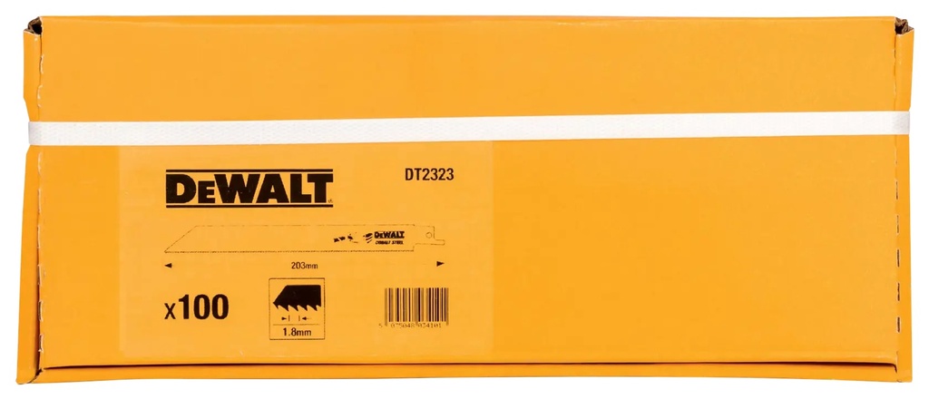 DEWALT Lama alternativa bi-metalica 6 TPI (lemn), 228 mm, pachet de 5, DT2320-QZ