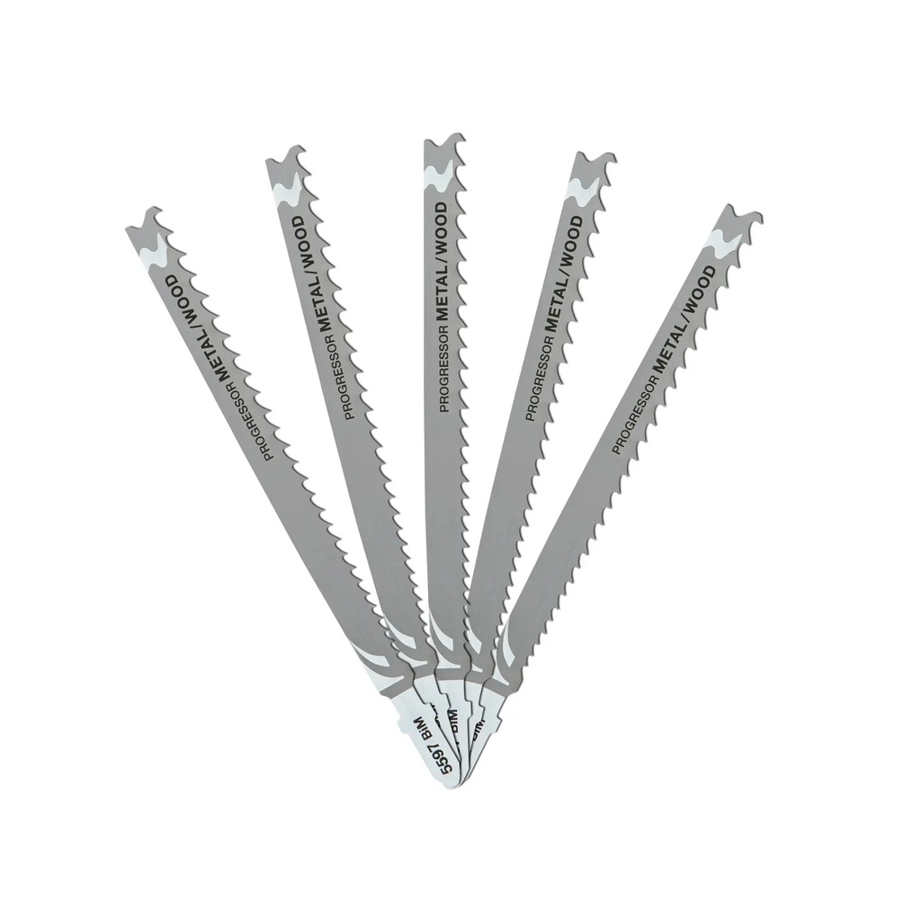 DEWALT Extreme Lama de ferastrau vertical cu prindere in T BI Metal pentru lemn si metal (T345XF), 101 mm, pachet de 5, DT2059-QZ