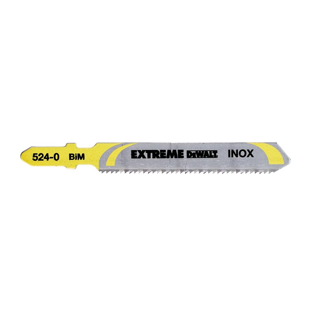 DEWALT Extreme INOX T-Shank BIM Jigsaw Blade, 55mm, DT2083-QZ