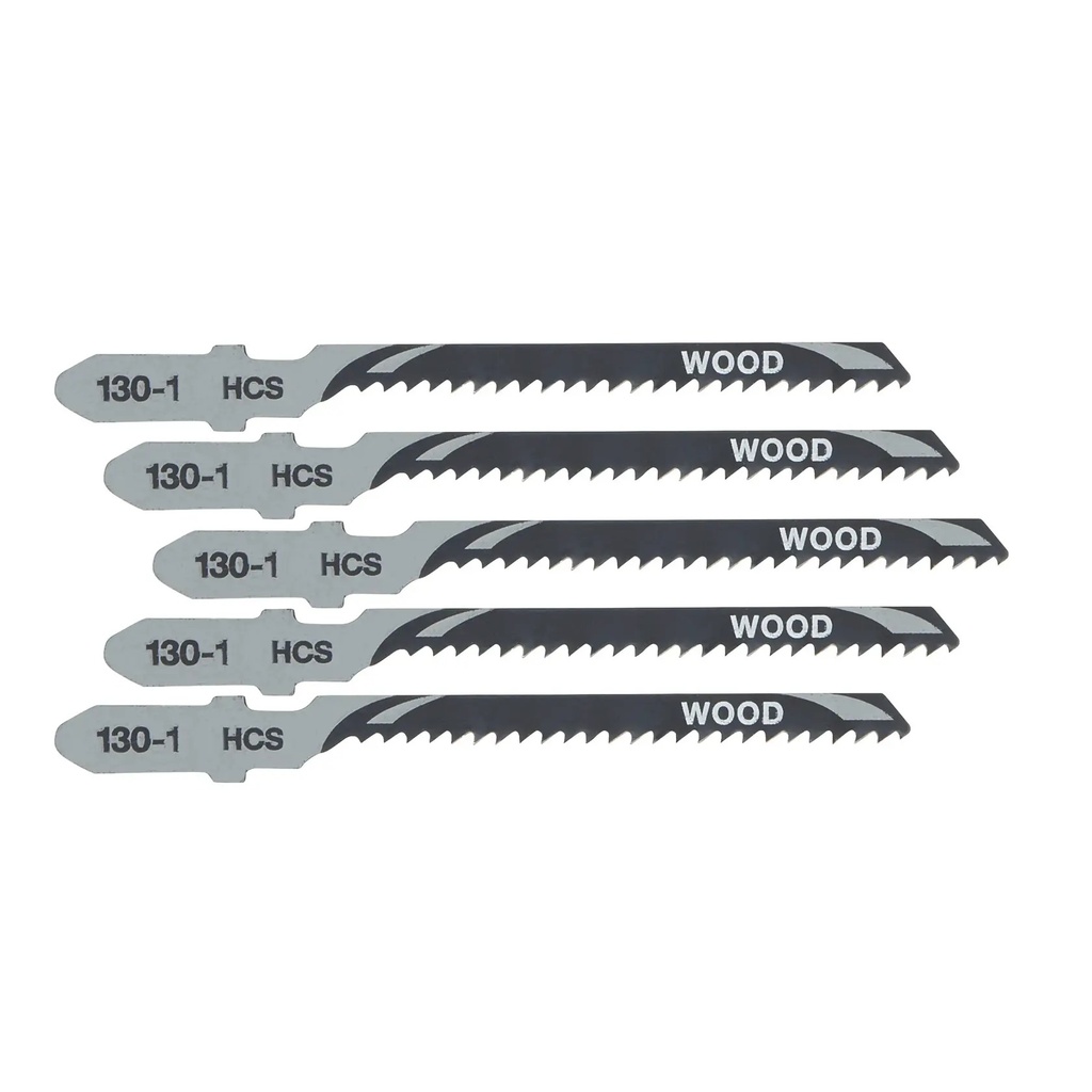 DEWALT Lama de ferastrau vertical cu tija in T HCS pentru lemn (T1190BO), 48 mm, pachet de 5, DT2050-QZ