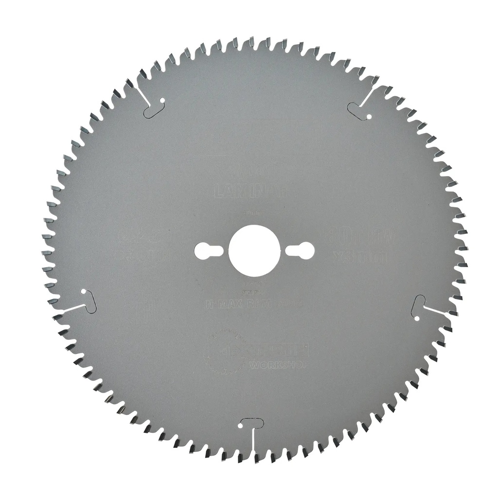 DEWALT Extreme Workshop Circular Saw Blade, 250mm x 30mm, 80T, DT4287-QZ