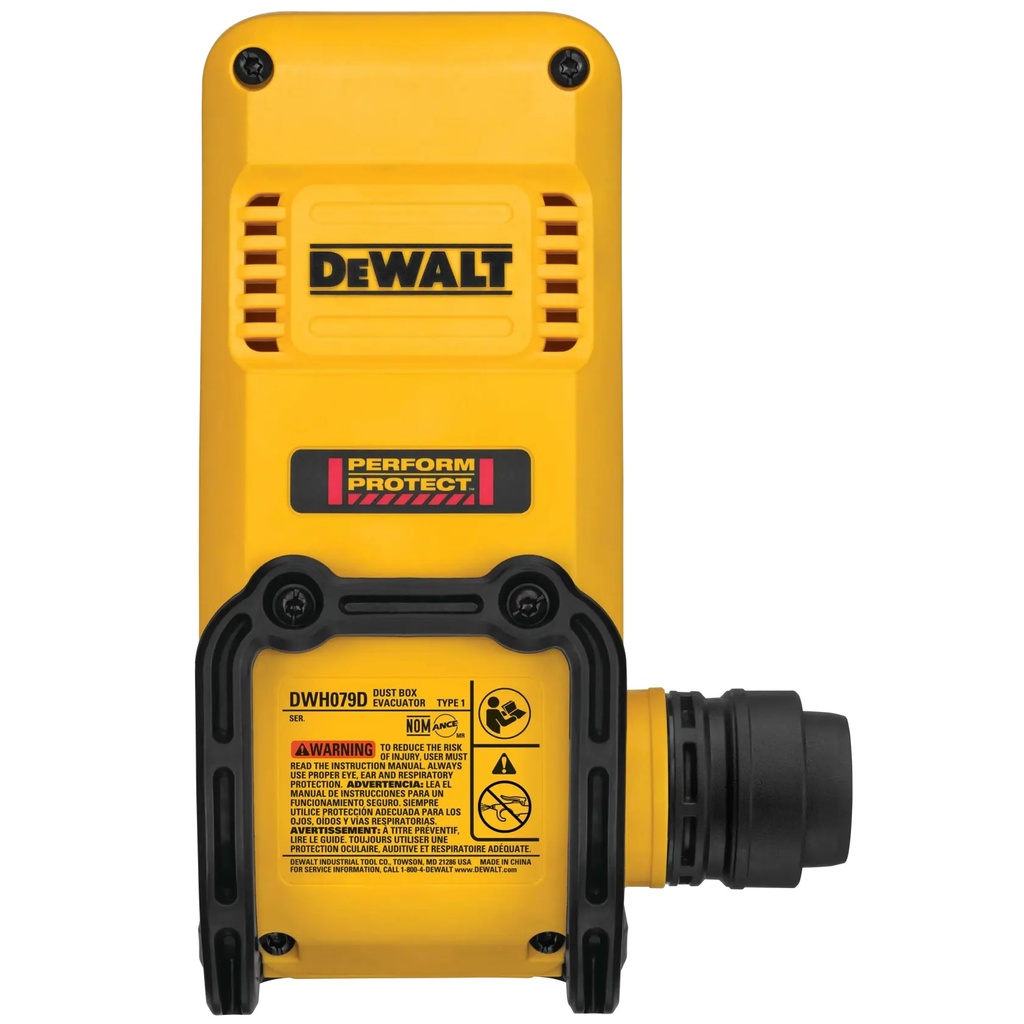 DEWALT Dust Box Evacuator, DWH079D-XJ