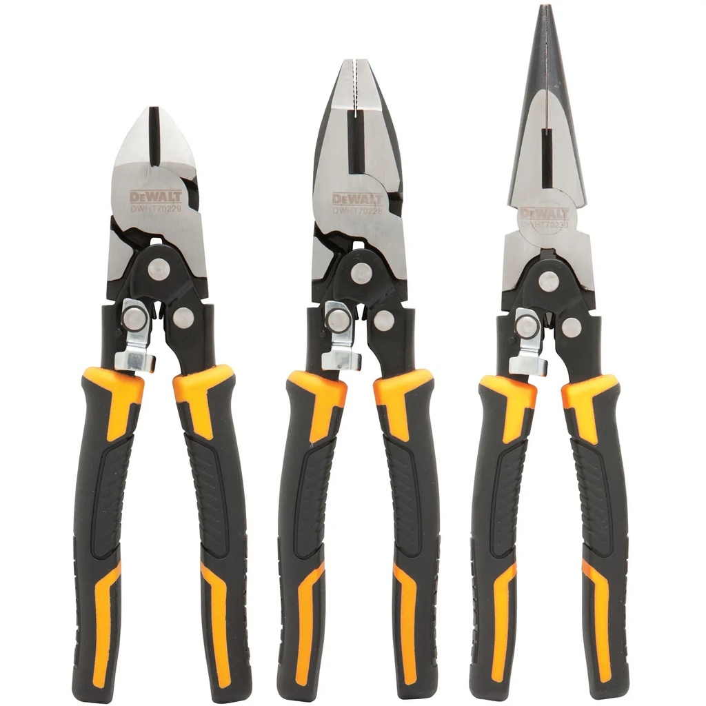 DEWALT Compound Action Pliers Set, 3 Pack, DWHT0-70485