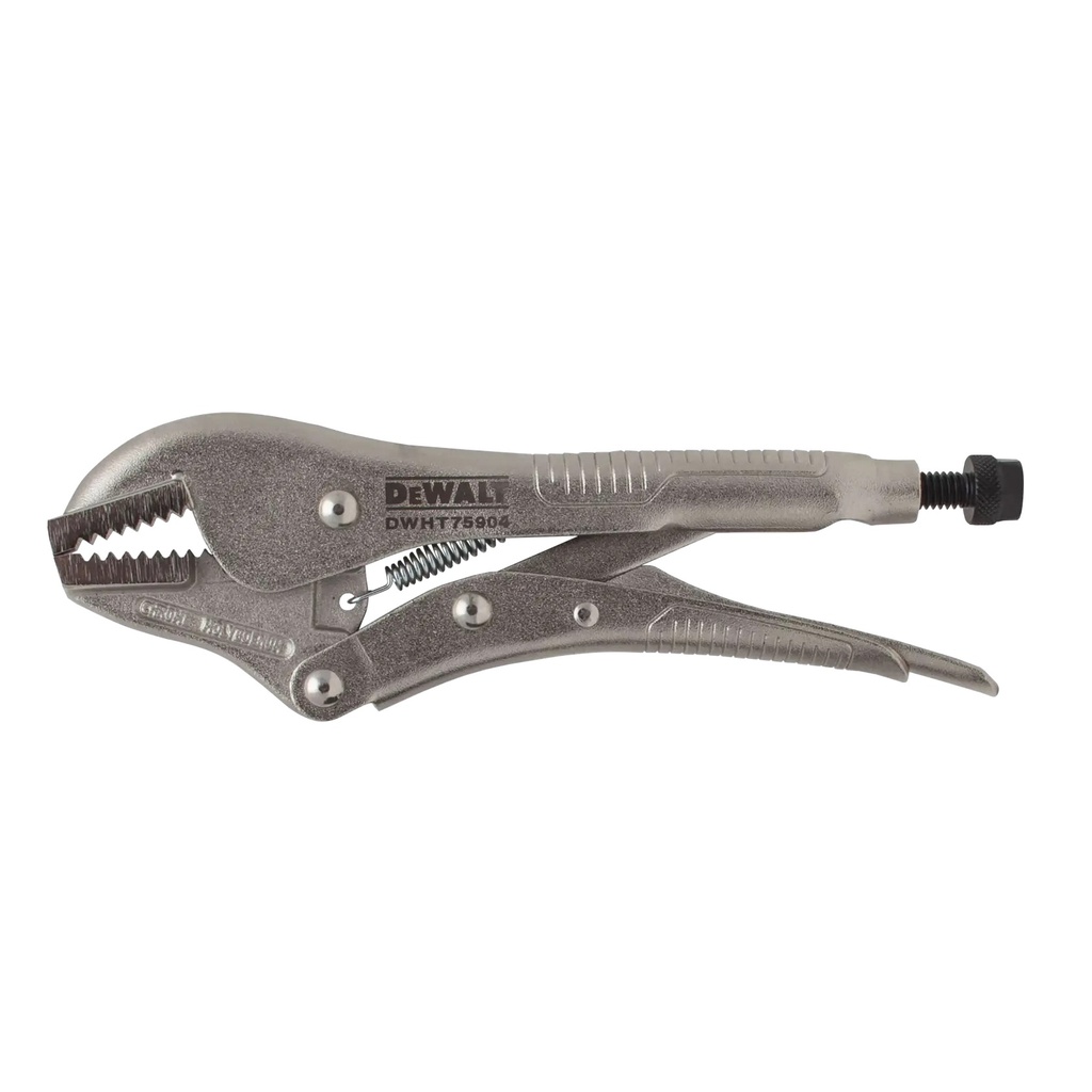 DEWALT Flat Jaw Locking Pliers, 7-in, DWHT75904