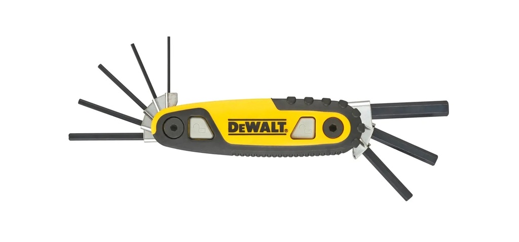DEWALT Folding/locking Hex Keys Metric, DWHT0-70263