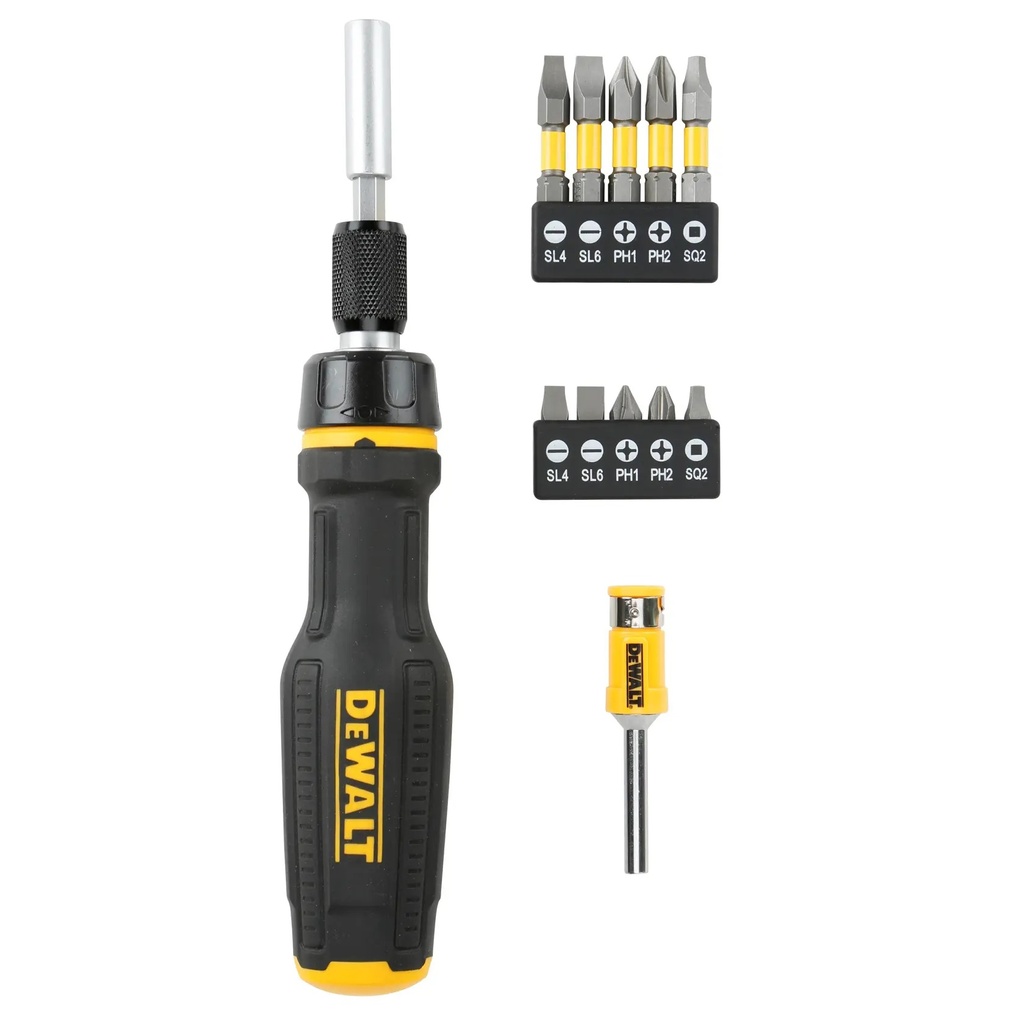 DEWALT Full Fit Telescoping Multi-bit Ratcheting Screwdriver, DWHT0-66567