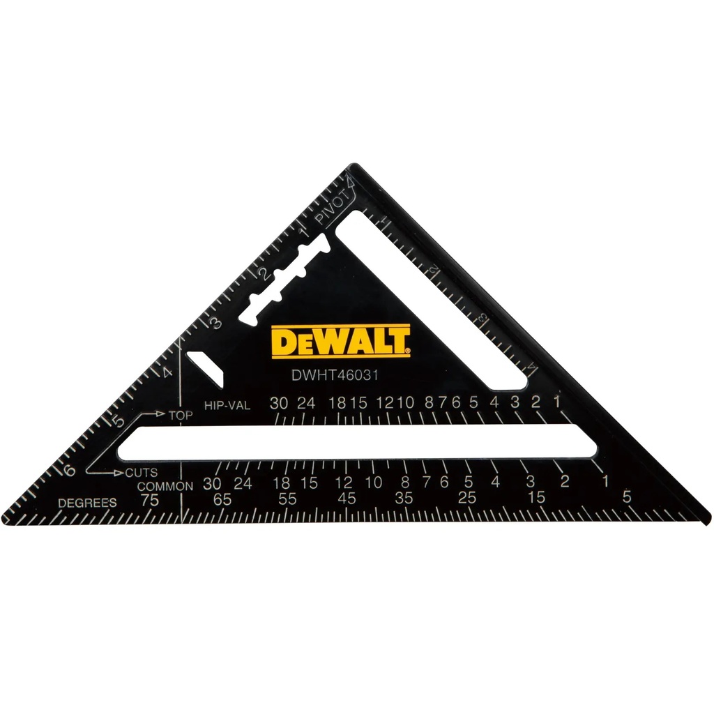 DEWALT Metric Speed Square, 7in, 180mm, DWHT46031-0