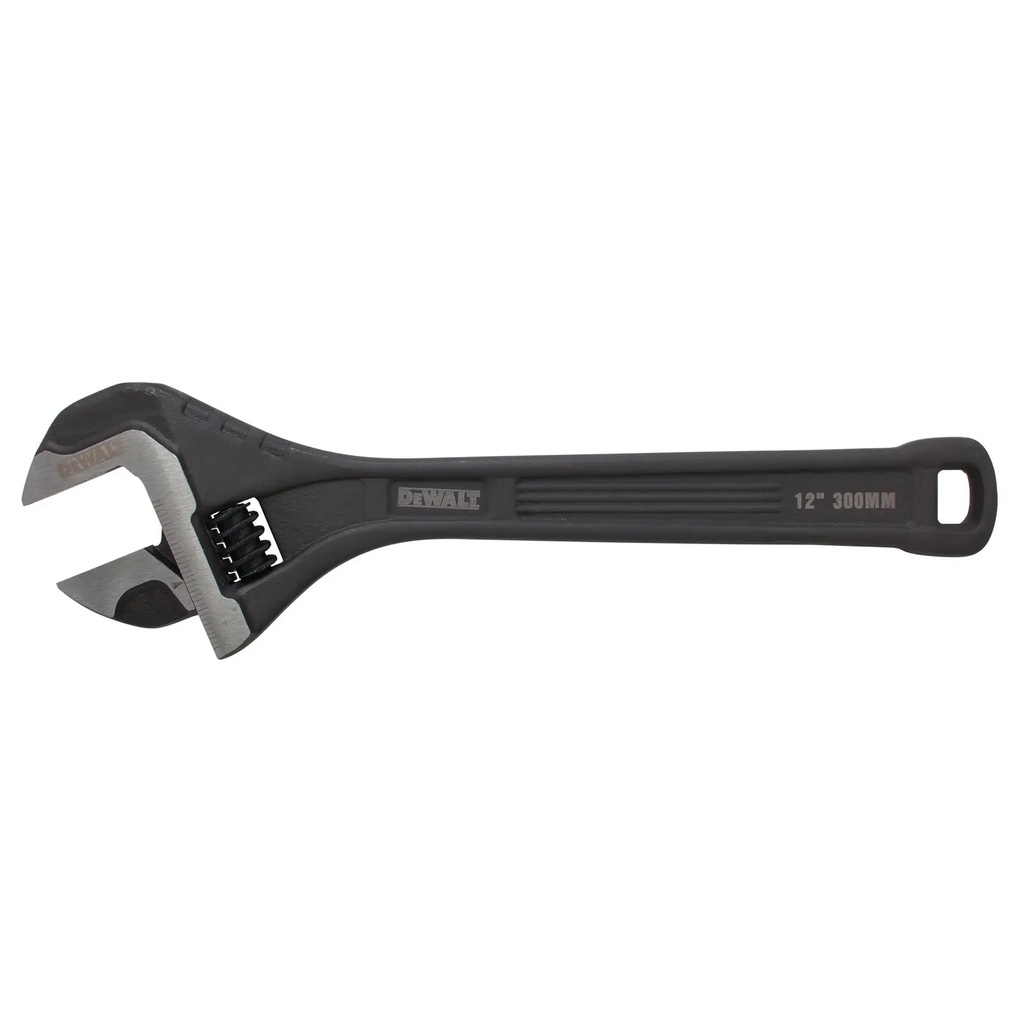 DEWALT All Steel Adjustable Wrench, 12in, DWHT80269-0