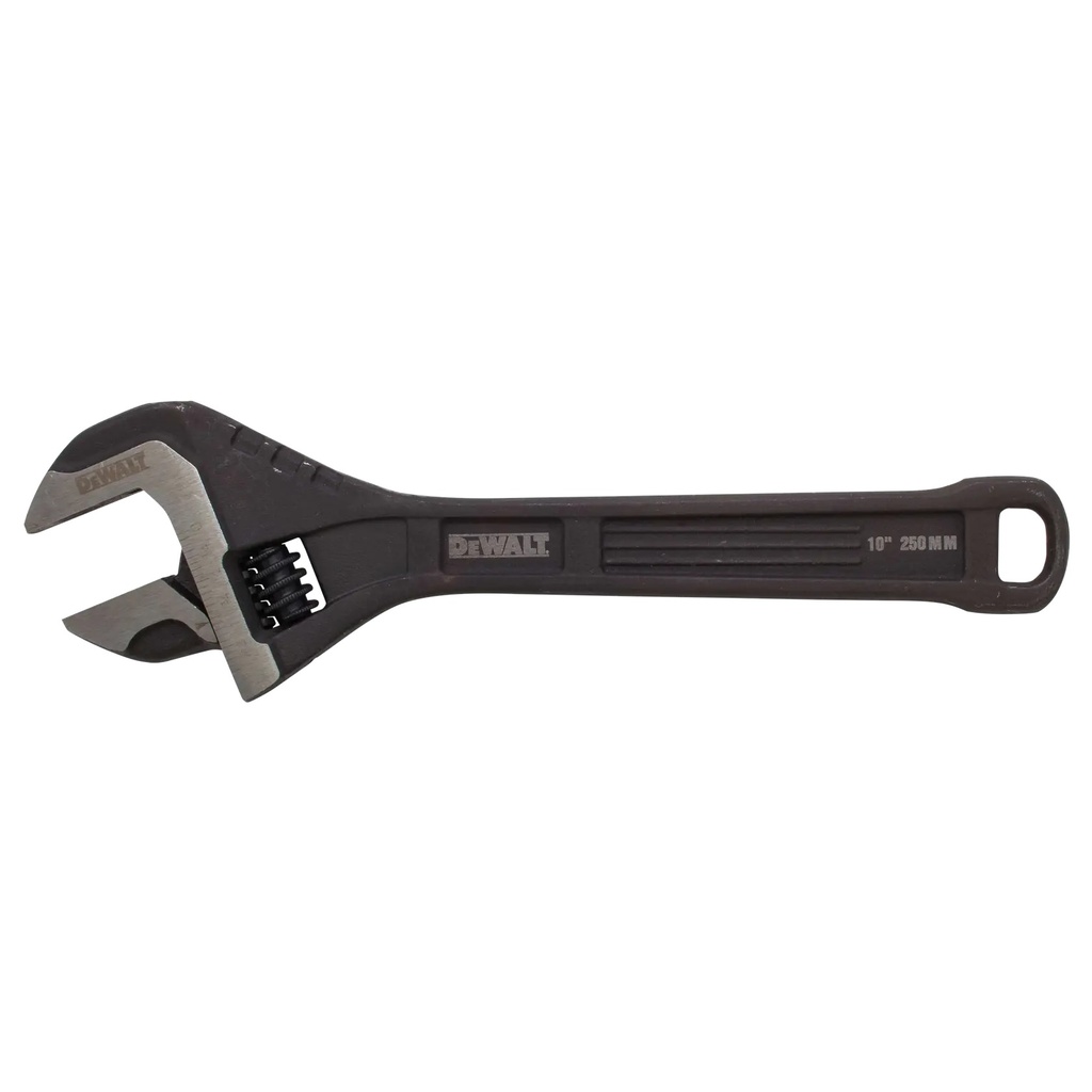 DEWALT All Steel Adjustable Wrench, 10in, DWHT80268