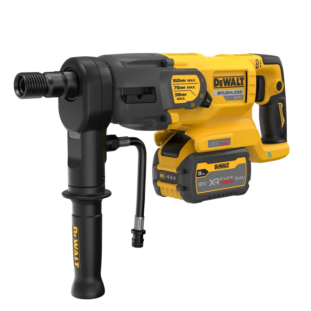 DEWALT Diamond Core Drill, 54V XR FLEXVOLT®, 2 x 9.0Ah, DCD150X2-GB