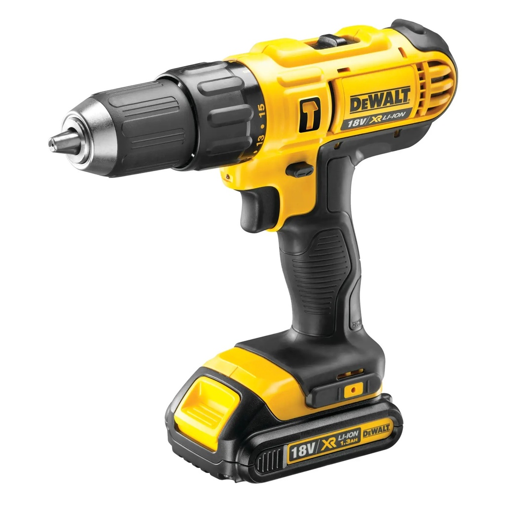 DEWALT Drill Driver, 18V XR®, 1 x 1.3Ah, DCD776C1-GB