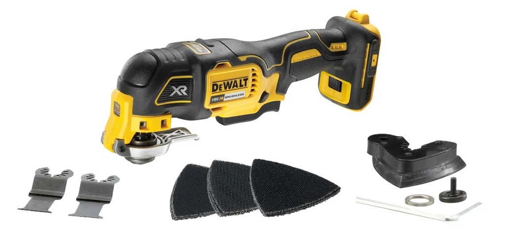 DEWALT Brushless Oscillating Multi-Tool Sander (Tool Only), 18V XR®, DCS356N-XJ