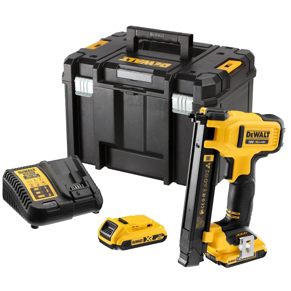 DEWALT Electricians Stapler, 18V XR®, 2 x 2.0Ah, DCN701D2-GB